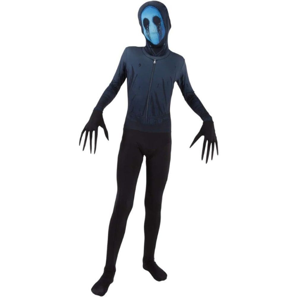Morphsuits Eyeless Jack Costumes, Scary Jeff The Killer Skinwalker Costume Kids
